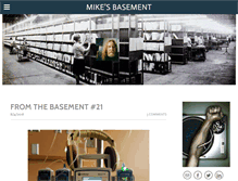 Tablet Screenshot of mikemarrone.com